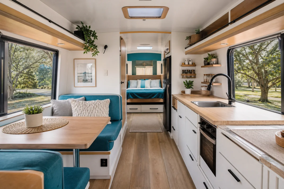 aménagement bus en camping car