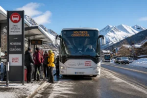 horaire navette courchevel