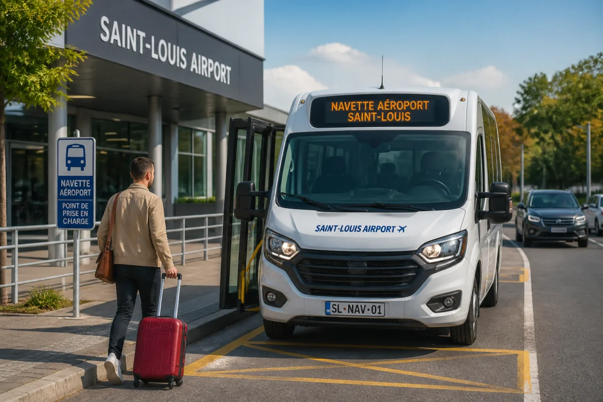 navette aeroport saint louis