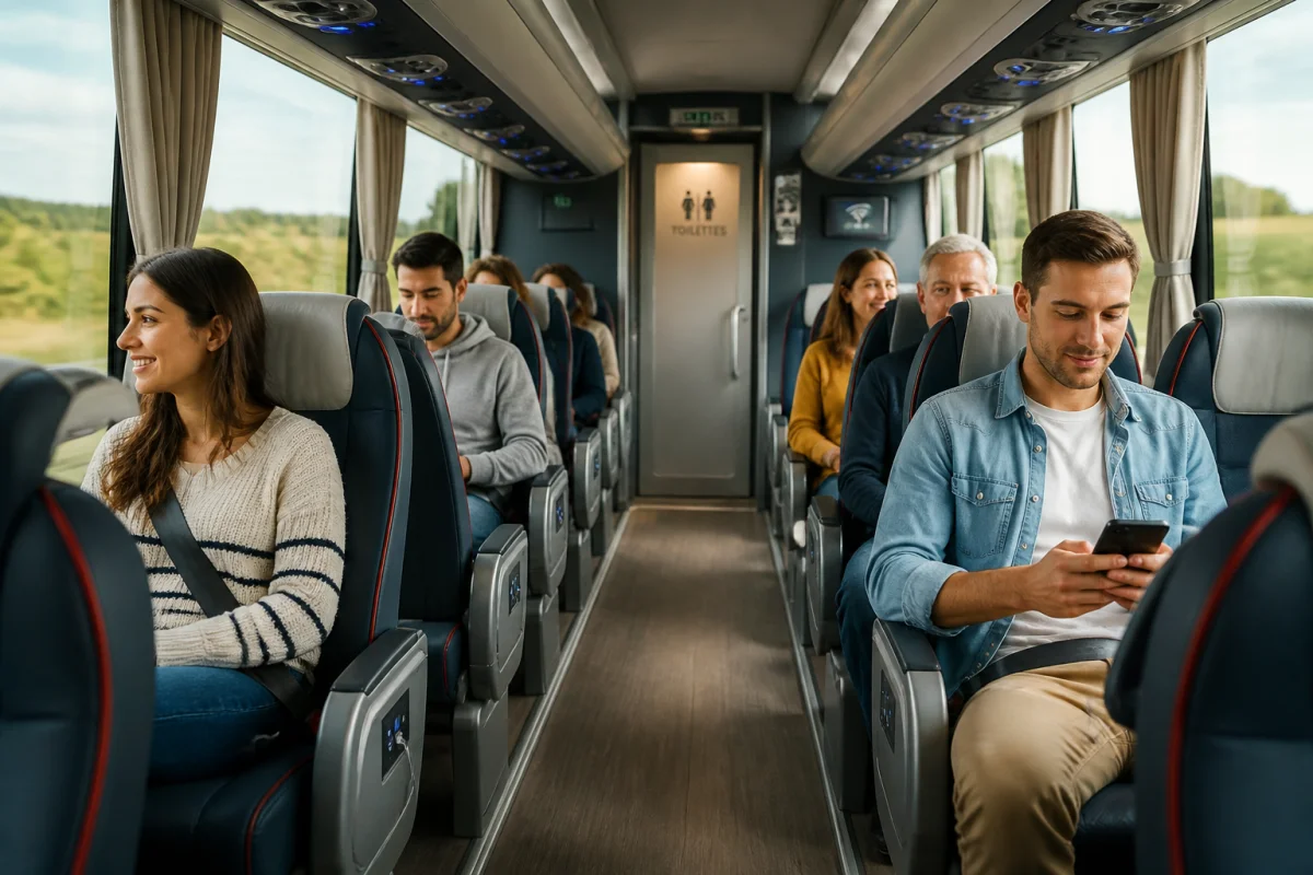 différence bus car
