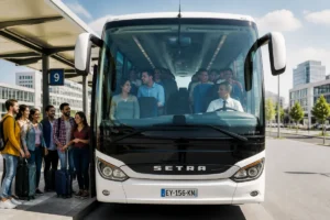 Location d’autocar avec chauffeur pour un transport de groupe serein