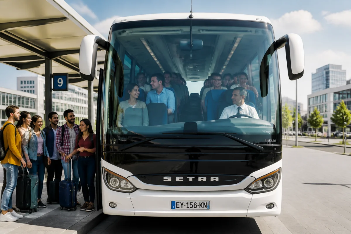 Location d’autocar avec chauffeur pour un transport de groupe serein