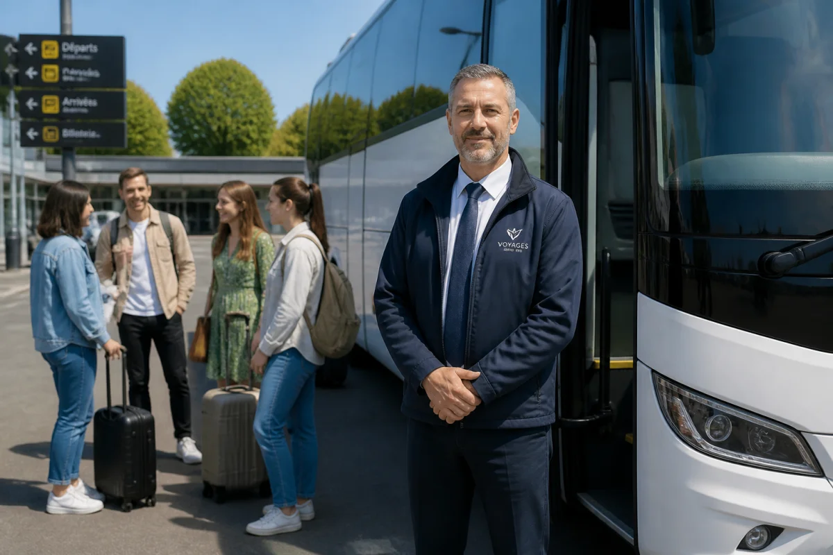 Location d’autocar avec chauffeur pour un transport de groupe serein