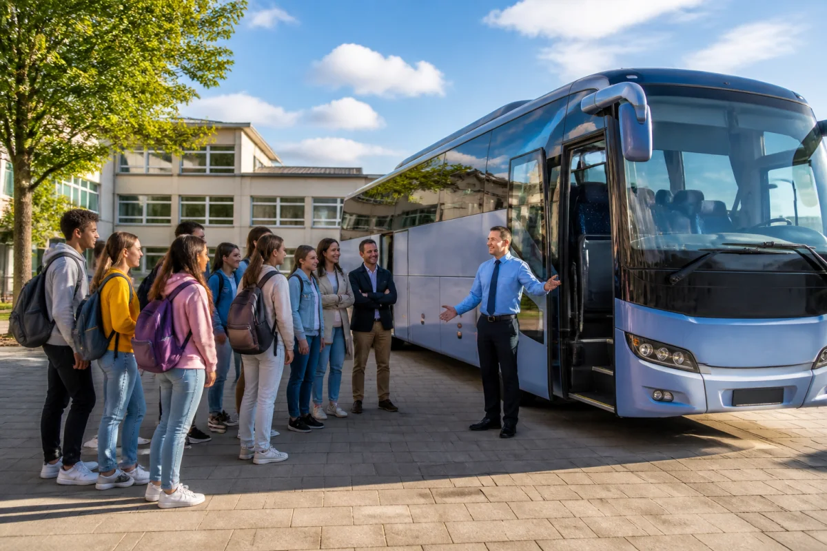 Réussir un voyage scolaire en autocar