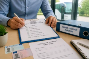Documents obligatoires pour louer un autocar
