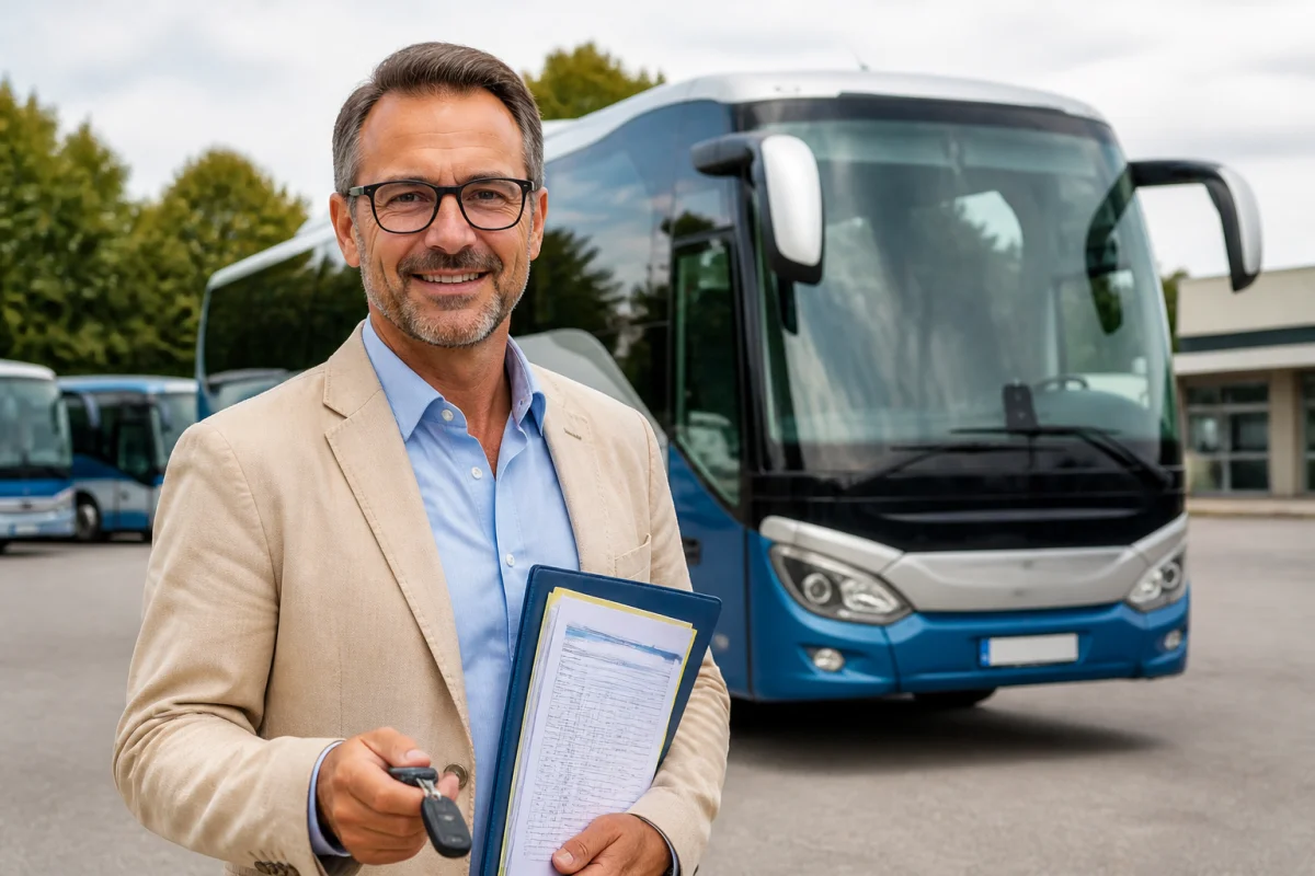 Documents obligatoires pour louer un autocar